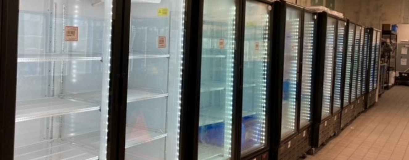 Walmart Supercenter Store Expansion: Temporary Solutions for Online Grocery Pickup Area